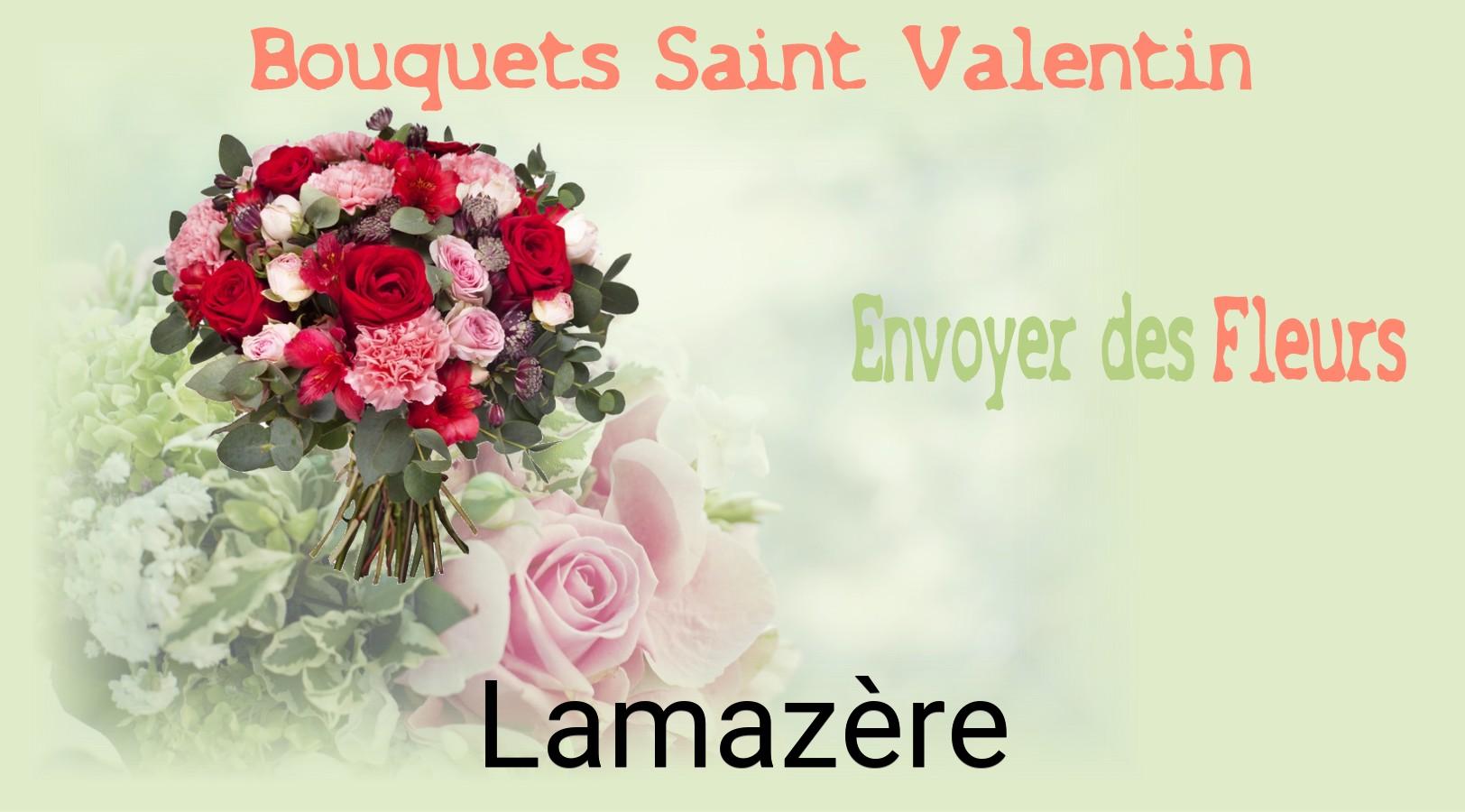 Roses de Saint-Valentin livrées à Lamazère